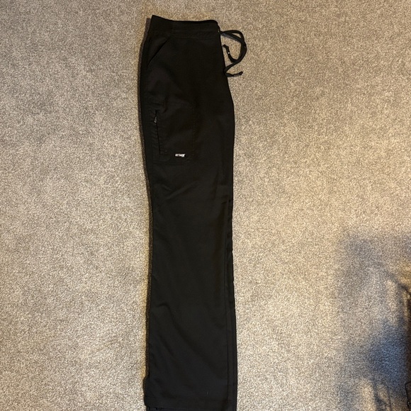 Grey's Anatomy MIA 6 pocket black scrub pants - Picture 2 of 6